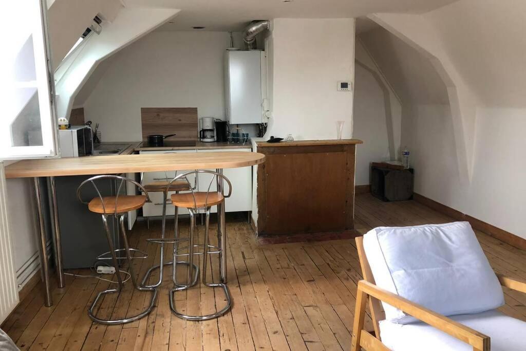 Ferienwohnung Sous Les Toits Dieppe Exterior foto